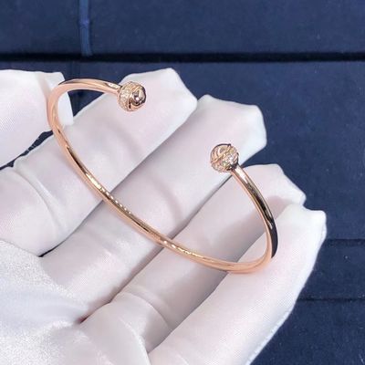 品質 18K金のPiagetの所有物の開いた腕輪のブレスレット サポート サンプル順序OEM 工場