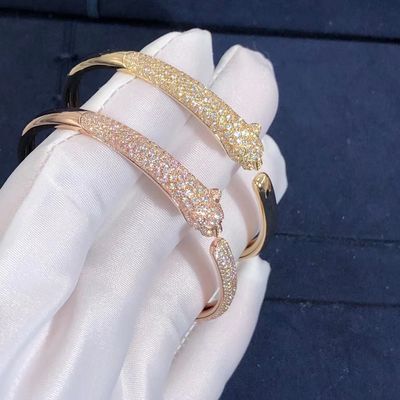 品質 女の子のギフトのための18K金のブレスレット車層のPanthereの上限ブレスレット 工場