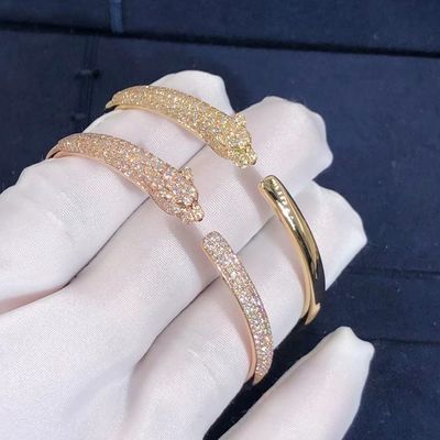 品質 女の子のギフトのための18K金のブレスレット車層のPanthereの上限ブレスレット 工場
