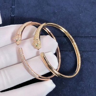 品質 女の子のギフトのための18K金のブレスレット車層のPanthereの上限ブレスレット 工場