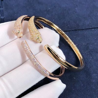 品質 女の子のギフトのための18K金のブレスレット車層のPanthereの上限ブレスレット 工場