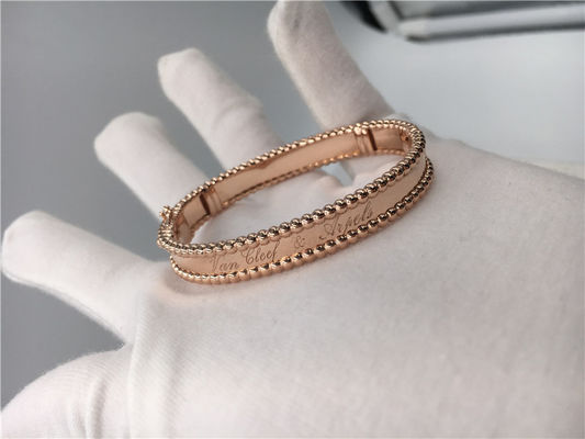 品質 大きいモデルの署名18Kの金のブレスレットの楕円形の形ダイヤモンド無し/宝石用原石 工場