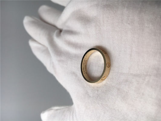 品質 シンプルな設計の上限の注文の宝石類愛リング結婚指輪 工場
