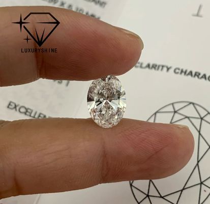 品質 LuxuryShine 0.1-10CT VS2 実験室で栽培されたダイヤモンド D-F 色 白 円形 IGI 証明書 3EX 切断石 卸売 工場