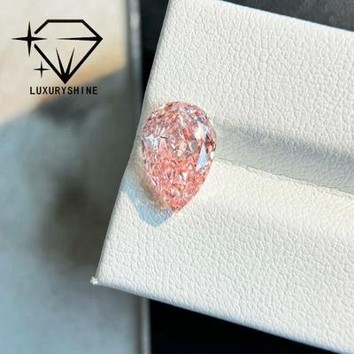 LuxuryShine 1-15CT 華やかなピンクピアスカット 実験室で育てたダイヤモンド VVS-VS ローズダイヤモンド&ウェディングジュエリー&カスタマイズジュエリー