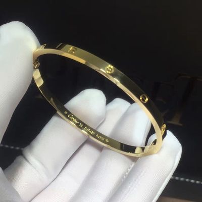 品質 宝石類18Kの金のブレスレット、薄い愛によって個人化される金のネックレス小さいモデル 工場