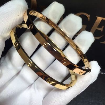 品質 宝石類18Kの金のブレスレット、薄い愛によって個人化される金のネックレス小さいモデル 工場