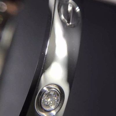 品質 ブランドの宝石類愛ブレスレット4のダイヤモンドのイエロー・ゴールドDiamonds18kの金 工場