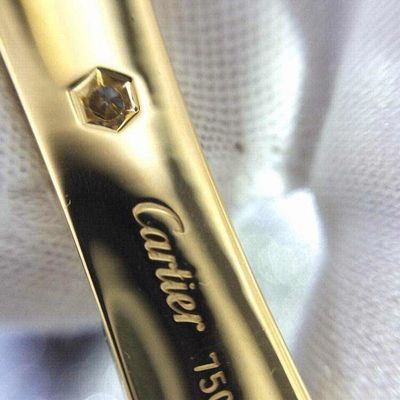 品質 ブランドの宝石類愛ブレスレット4のダイヤモンドのイエロー・ゴールドDiamonds18kの金 工場